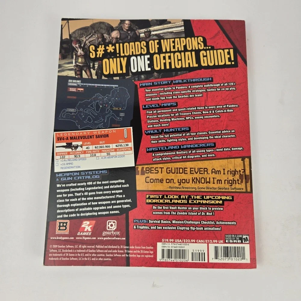 Borderlands Signature Series Strategy Guide (Bradygames Signature Guides) - GOOD